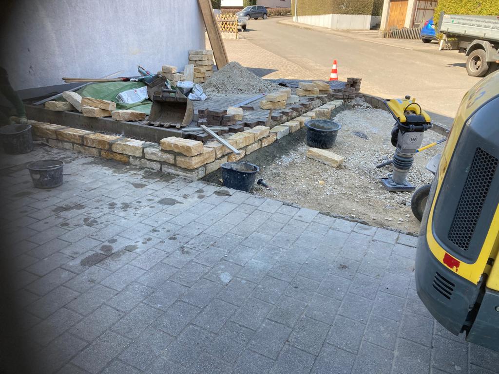 Parkplatzbau im Prozess